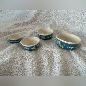 50% off w ♥️ Belle Maison Ceramic Measuring Cups Set